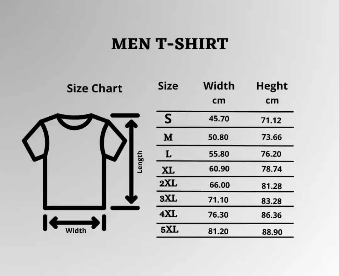 how to measure t shirt size