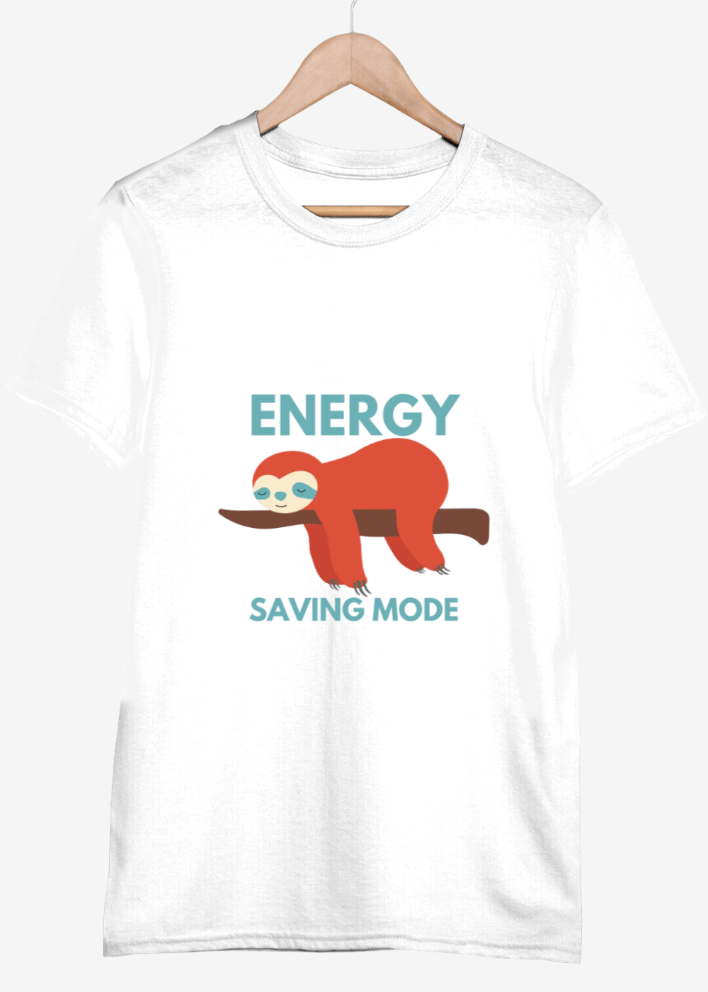 Energy Saving Mode Men T-Shirt | Lazy Times