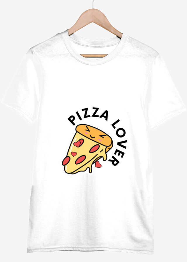 Pizza Lover Tee - Foodie Shirt for Men