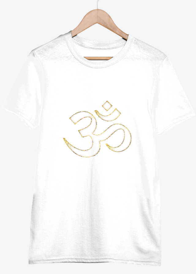 Men's Om Printed T-Shirt - Embrace Serenity and Style