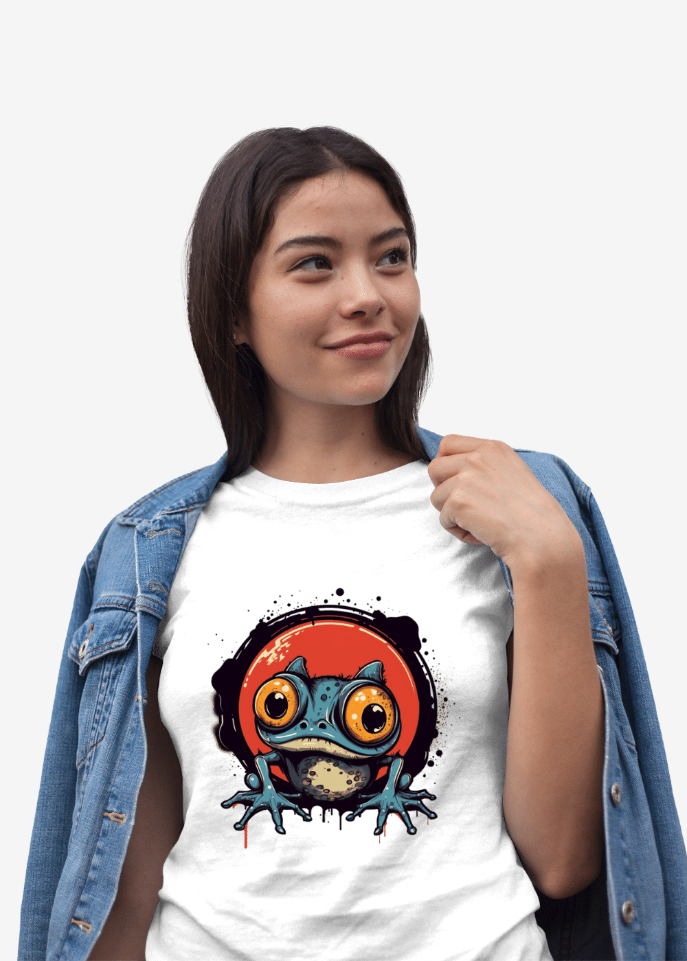 Cute Frog T Shirt for Women