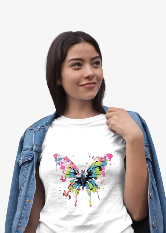 Butterfly graphic tee for Women
