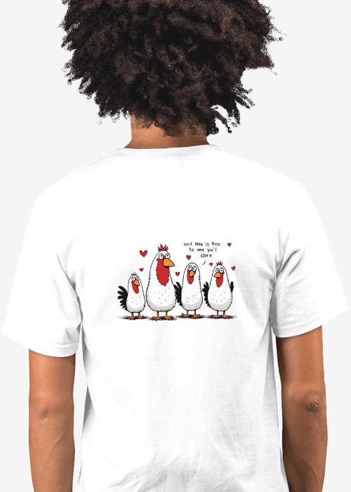 Chicken T-Shirt - Unconventional Bird Lovers Pick