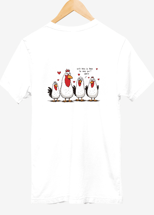 Chicken T-Shirt - Unconventional Bird Lovers Pick