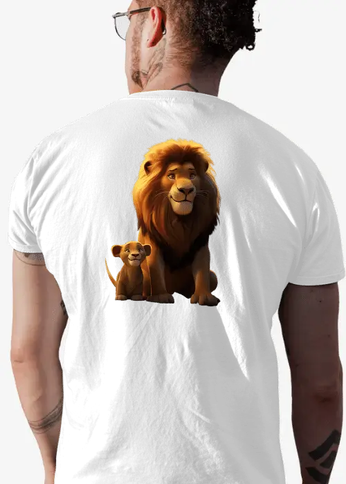 Lion King T-Shirt - Classic Disney Lion King Artwork on Tee